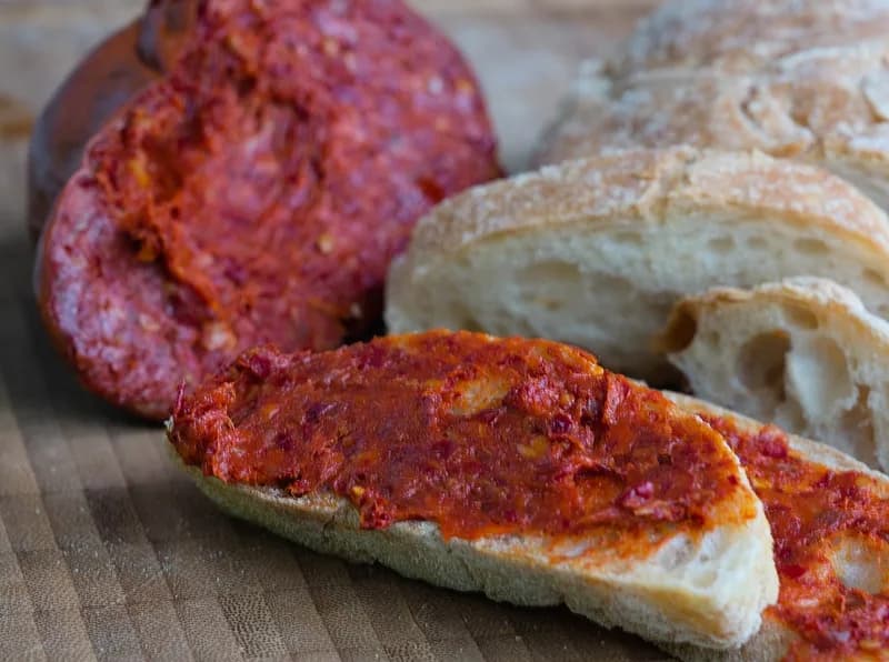 Nduja di Spilinga, składnik używany w Stacji Neapol