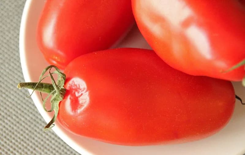 Pomidory San Marzano, składnik używany w Stacji Neapol